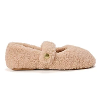 Dearfoams Women's Maryanne Luxe Teddy Slippers
