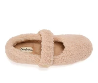 Dearfoams Women's Maryanne Luxe Teddy Slippers
