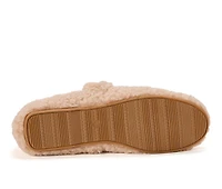 Dearfoams Women's Maryanne Luxe Teddy Slippers