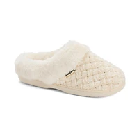 Dearfoams Women's Claire Cable Slippers