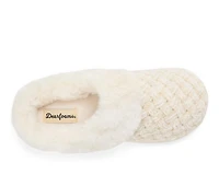 Dearfoams Women's Claire Cable Slippers