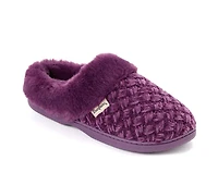 Dearfoams Women's Claire Cable Slippers
