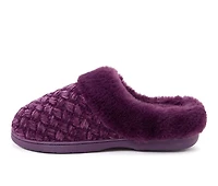 Dearfoams Women's Claire Cable Slippers