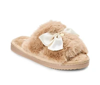 Dearfoams Women's Bianca Pile Slide Slippers