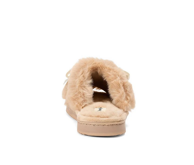 Dearfoams Women's Bianca Pile Slide Slippers