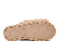 Dearfoams Women's Bianca Pile Slide Slippers