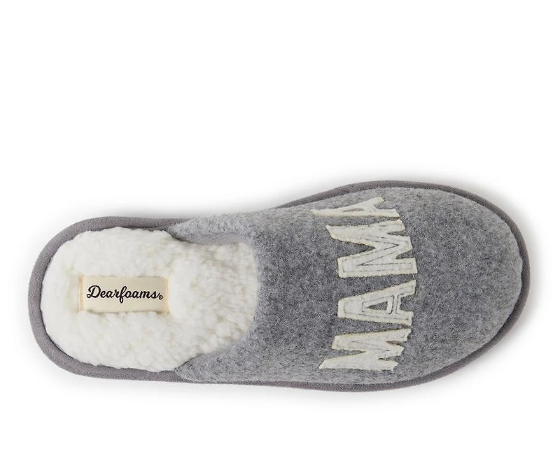 Dearfoams Women's Carson Scuff Slippers