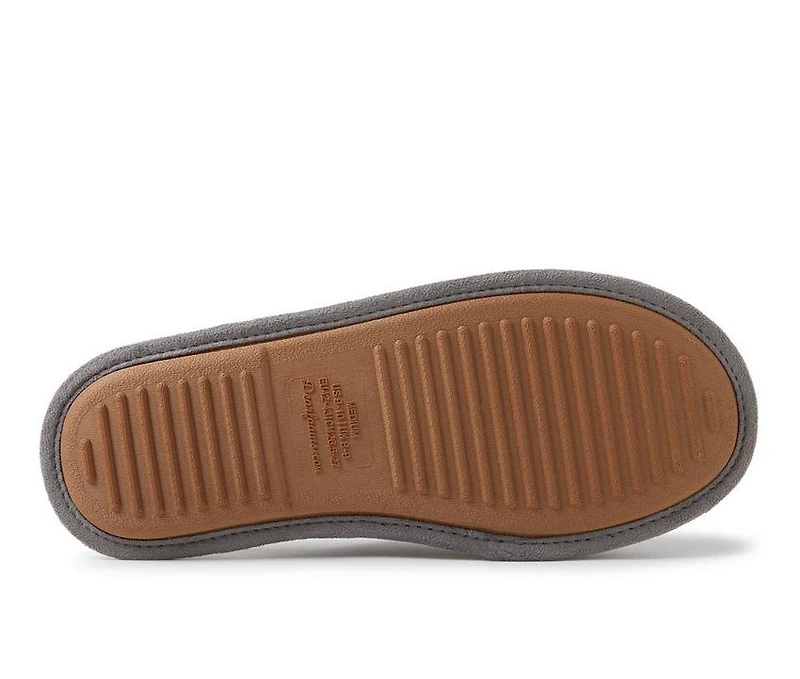 Dearfoams Men's Papa Bear Teddy Scuff Slippers