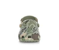 Kids' Crocs Little Kid & Big Classic Snap Back Camo Clog