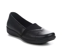 Women's Blue Aura Grettah Slip-On Shoes