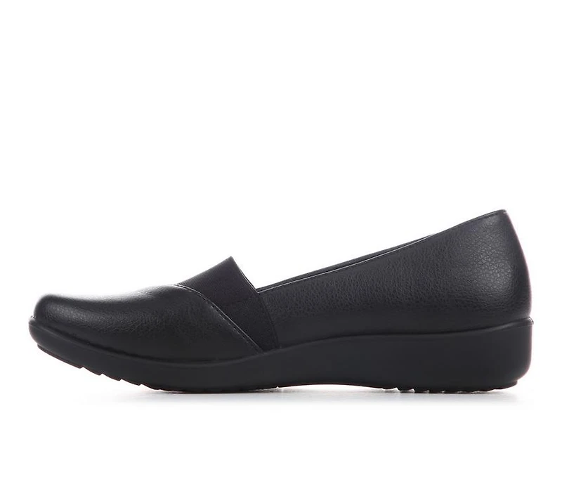 Women's Blue Aura Grettah Slip-On Shoes
