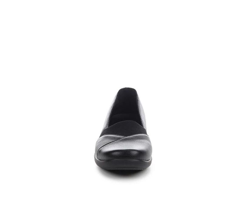 Women's Blue Aura Grettah Slip-On Shoes
