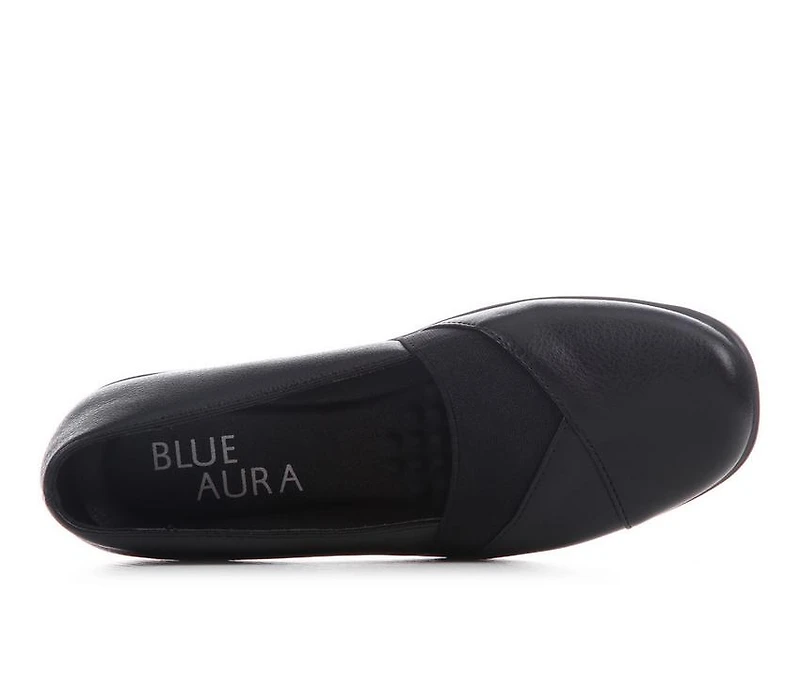 Women's Blue Aura Grettah Slip-On Shoes