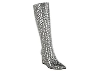 Women's London Rag Bar Zone Knee High Boots