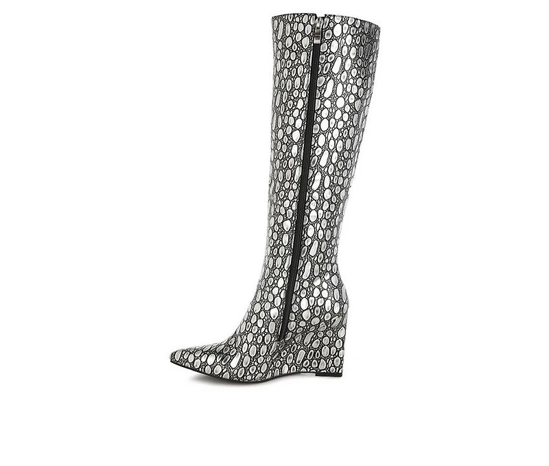 Women's London Rag Bar Zone Knee High Boots