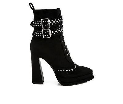Women's London Rag Punk Booties