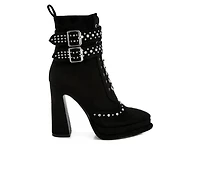 Women's London Rag Punk Booties