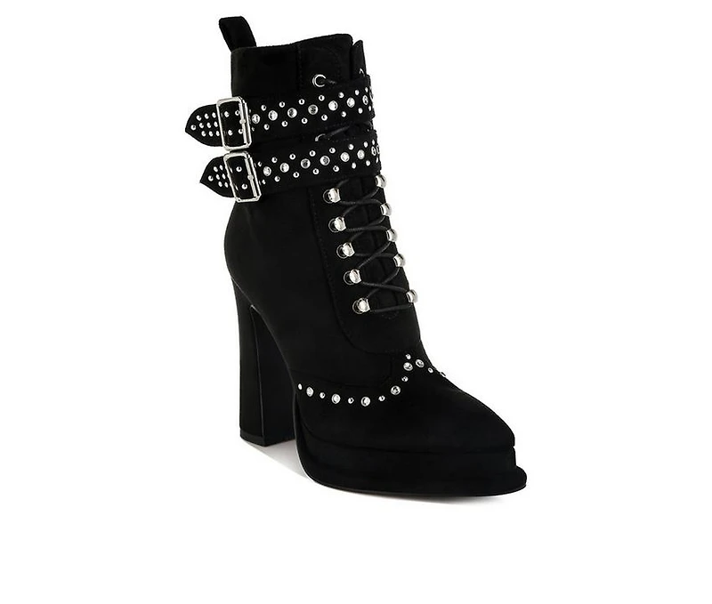 Women's London Rag Punk Booties