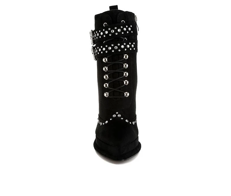 Women's London Rag Punk Booties