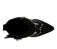 Women's London Rag Punk Booties
