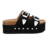 Women's London Rag Zaphod Footbed Sandals