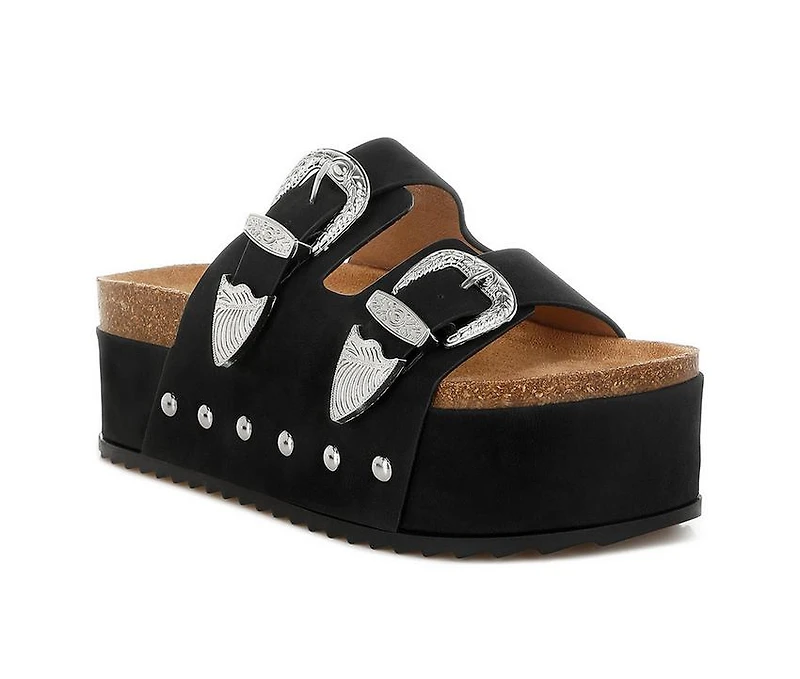 Women's London Rag Zaphod Footbed Sandals