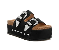 Women's London Rag Zaphod Footbed Sandals