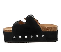 Women's London Rag Zaphod Footbed Sandals