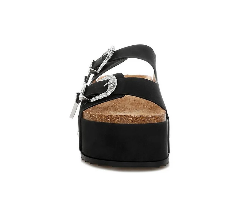 Women's London Rag Zaphod Footbed Sandals