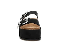 Women's London Rag Zaphod Footbed Sandals