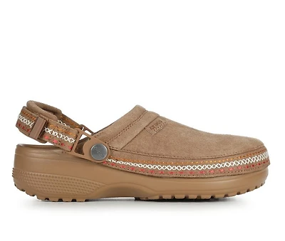 Women's Crocs Crafted Suede Stitch Clog
