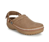 Women's Crocs Crafted Suede Stitch Clog