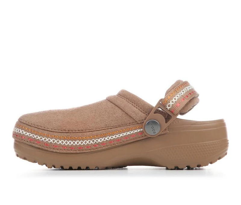 Kids' Crocs Little Kid & Big Suede Stitch Clogs