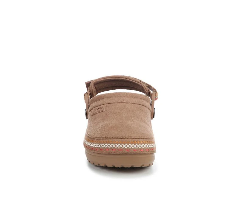 Kids' Crocs Little Kid & Big Suede Stitch Clogs