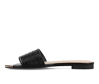 Women's Journee Collection Feather Sandals