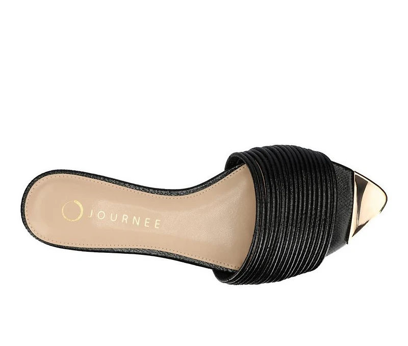Women's Journee Collection Feather Sandals