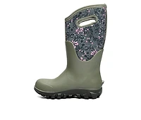 Women's Bogs Footwear Classic Seamless Demure Floral Rain Boots