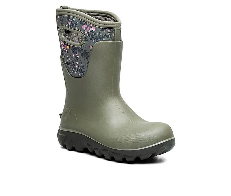 Women's Bogs Footwear Classic Seamless Demure Floral Mid Sport & Hiker Boots