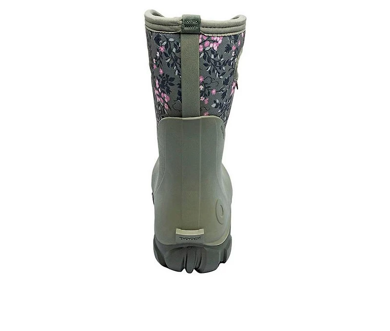 Women's Bogs Footwear Classic Seamless Demure Floral Mid Sport & Hiker Boots
