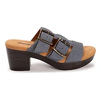 Women's MUK LUKS Myra Heeled Sandals