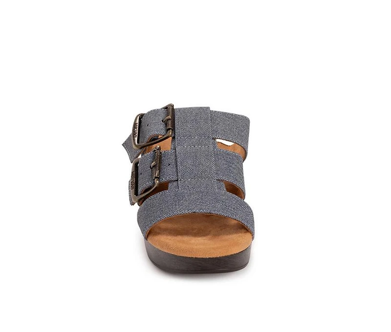 Women's MUK LUKS Myra Heeled Sandals