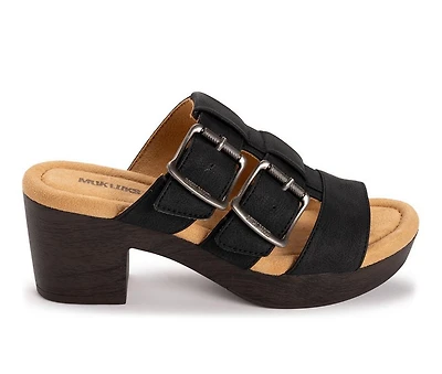 Women's MUK LUKS Myra Heeled Sandals