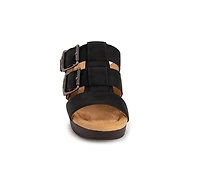 Women's MUK LUKS Myra Heeled Sandals