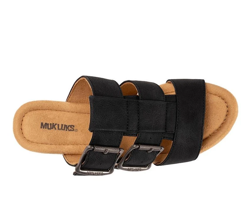 Women's MUK LUKS Myra Heeled Sandals