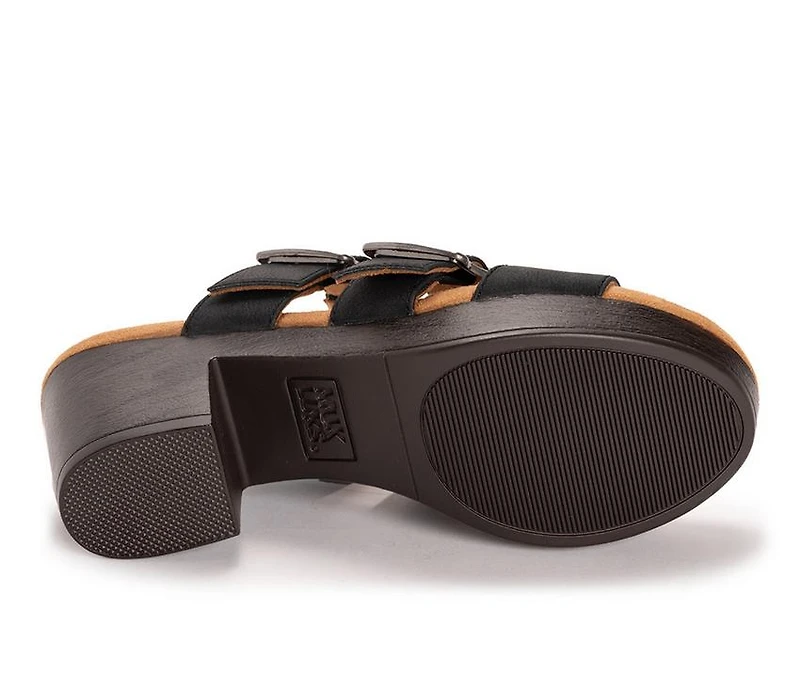 Women's MUK LUKS Myra Heeled Sandals