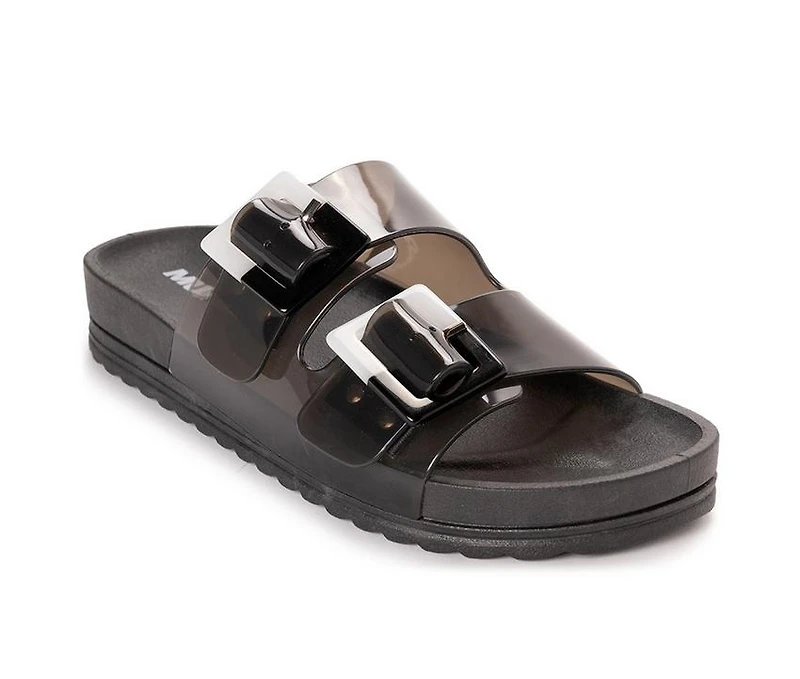 Women's MUK LUKS Grand Cayman Lucite Slide Sandals