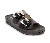Women's MUK LUKS Grand Cayman Lucite Slide Sandals