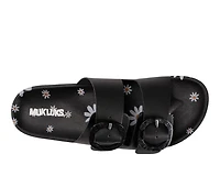 Women's MUK LUKS Grand Cayman Printed Slide Sandals