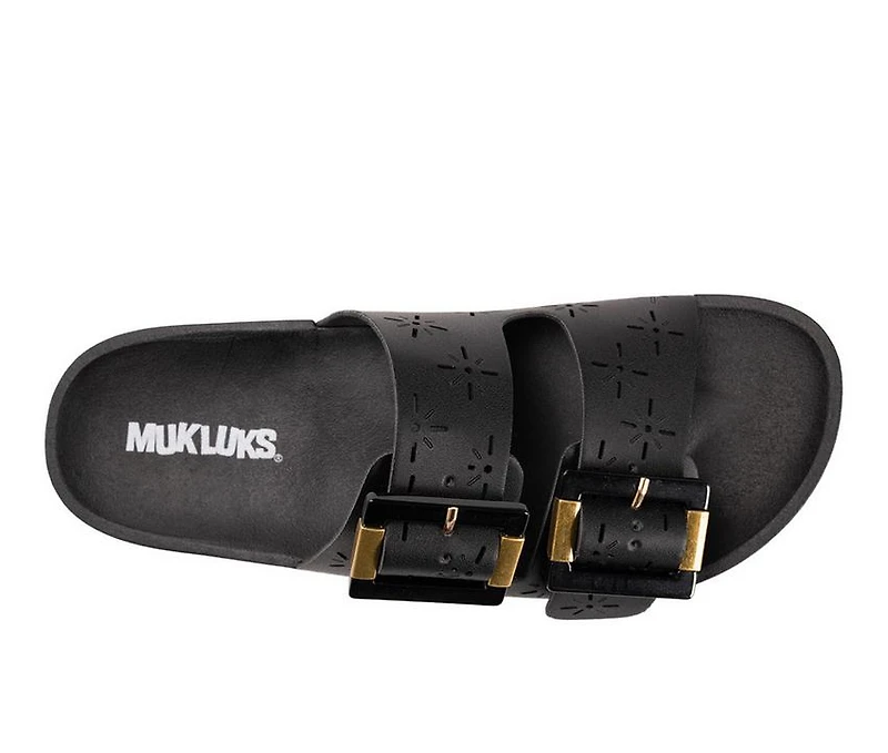 Women's MUK LUKS Grand Cayman Perf Slide Sandals