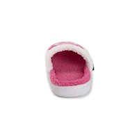 MUK LUKS Women's Sherpa Scuff W/Pink Heart Slippers